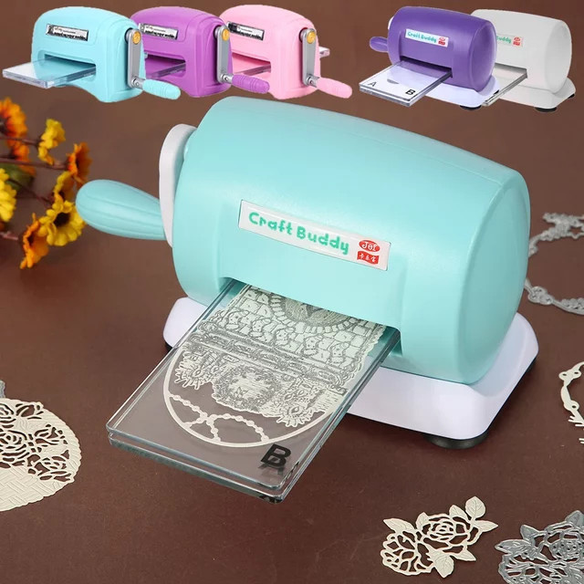DIY Bastelwerkzeug Stanz- und Prägemaschine für Scrapbooking und Kartenherstellung aus Kunststoff - Bild 1