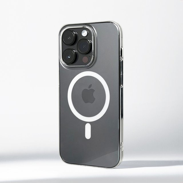 YX MagSafe iPhone Hülle aus transparentem Hart-PC, 1,0 mm ultradünne HD-Schutzhülle für iPhone 17 Pro Max, 16, 15, 14, 13, 12 und 17 Air, Farbe: Transparent - Bild 1