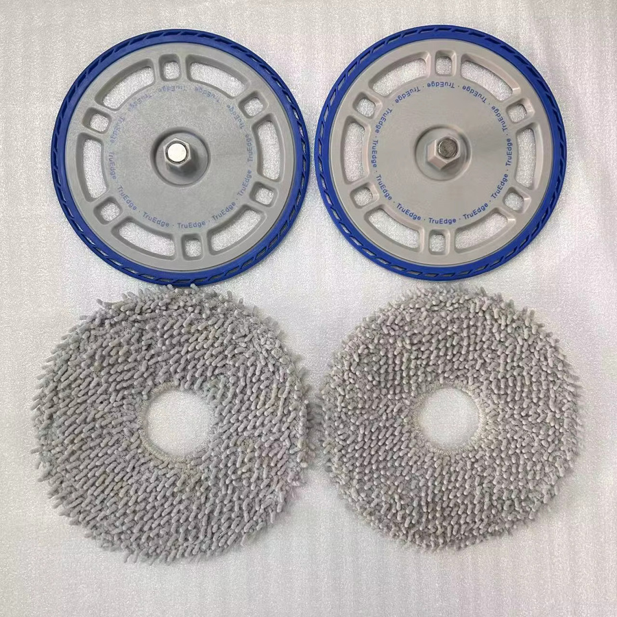 Original Wischhalterung und kompatible Wischtücher für ECOVACS DEEBOT T30S COMBO und T30 Pro Roboterstaubsauger - Bild 1