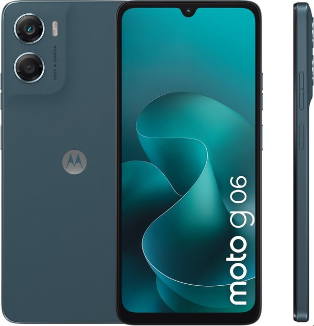 Motorola moto g06 Smartphone PANTONE tapestry petrol 256 GB - Bild 1