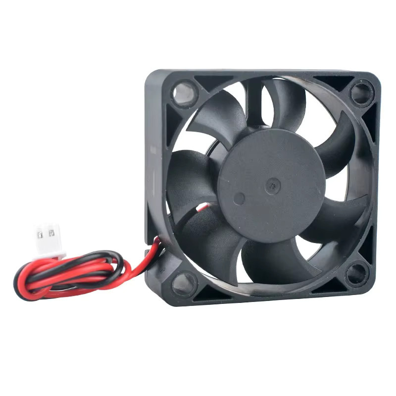 ANCHAOPU Axialventilator ACP5015 in Schwarz, B/T/H: 50 x 50 x 15 mm, Mehrspannungs-Lüfter für 5 V, 12 V und 24 V - Bild 4
