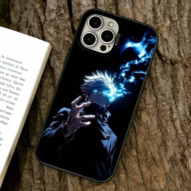 Gojo Handyhülle für iPhone 11 bis 17 Pro Max mit versilberter Innenabdeckung in Blau und Silber - Bild 1