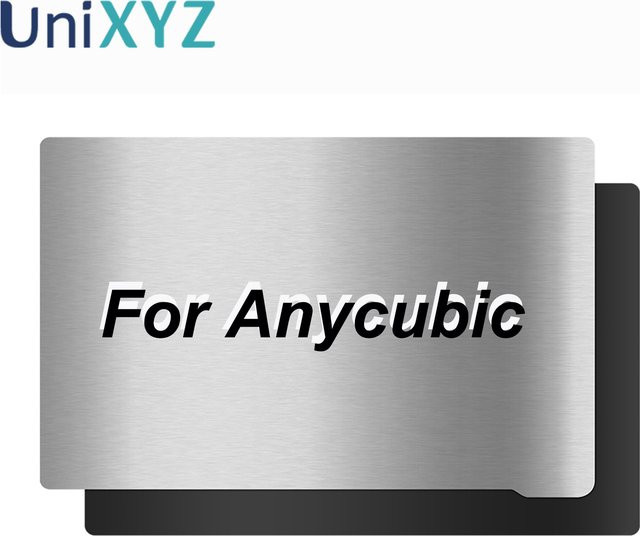 Magnetische Bauplatte aus Federstahl für Anycubic Photon Mono 2 4 X 6K 6ks M3 Max Plus M5 M5S M7 Pro in Silber - Bild 1