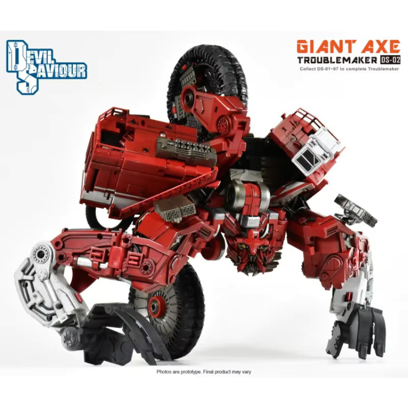 Devil Savior Devastator DS01-08, Actionfigur, Mixer-Auto und Halteimer - Bild 1