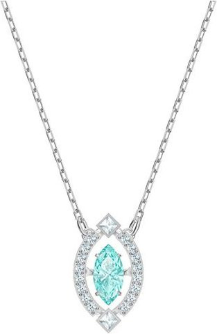 Swarovski Halskette, Kristall, Weiß, Silber, Damen - Bild 1