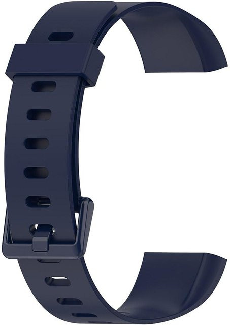 Uhrenarmband Silikon, Schwarz, Unisex - Bild 1