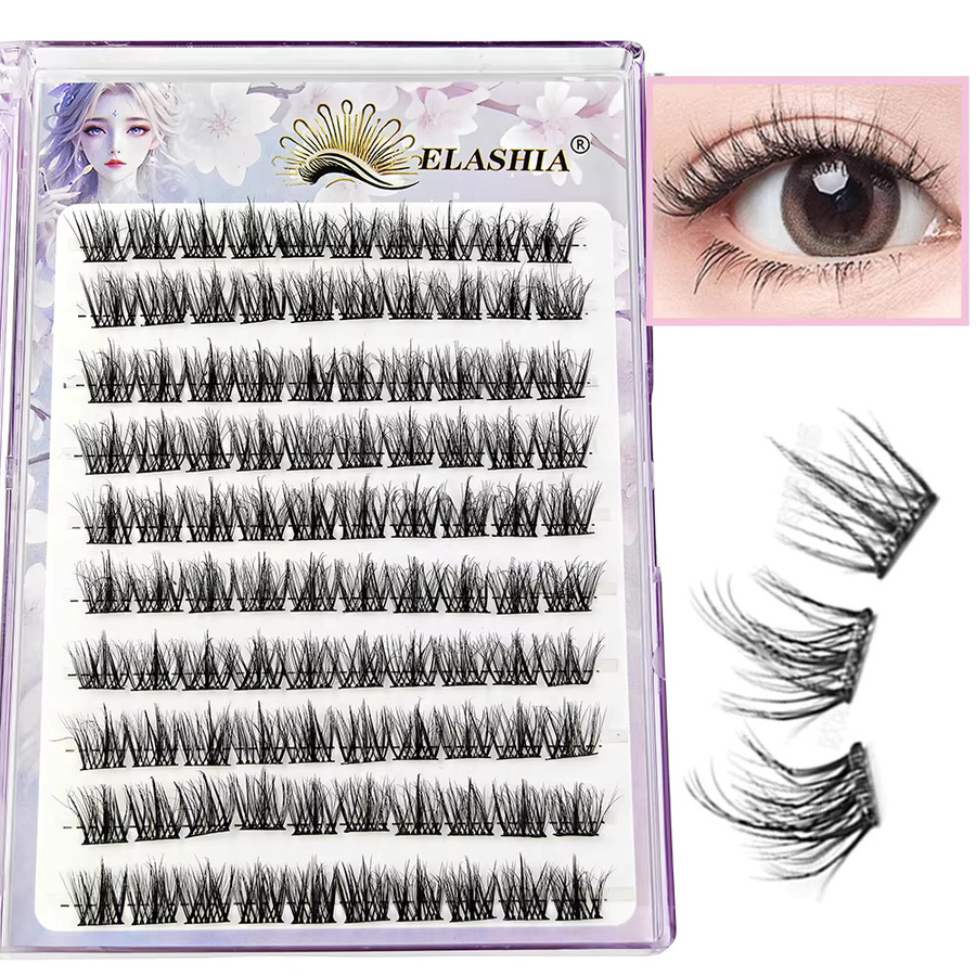 Gege Bear Künstliche Wimpern, Sonnenblumen-Design, natürlich - Bild 4
