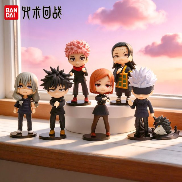 Bandai Jujutsu Kaisen Q-Version Figuren, 6-teiliges Set - Bild 1