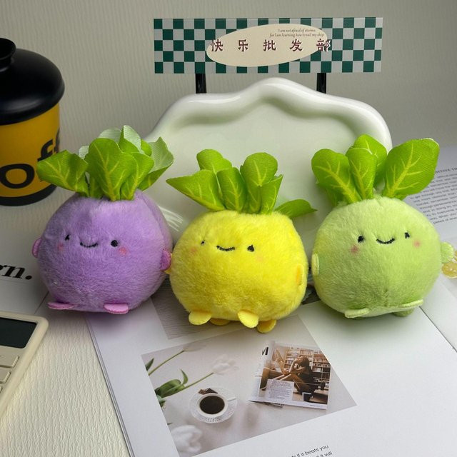 Linyi toy Kohlrabi, Plüsch, 8-12cm, ab 14 Jahren - Bild 1