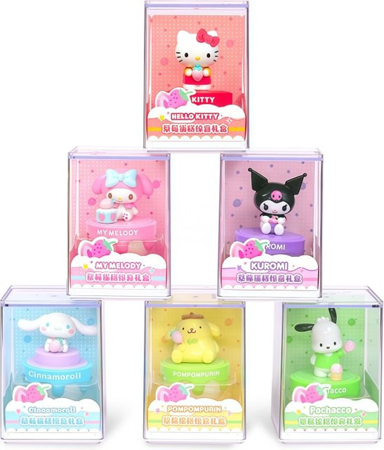 Sanrio Erdbeerkuchen Überraschungs-Geschenkbox, Hello Kitty Mini-Figur - Bild 1