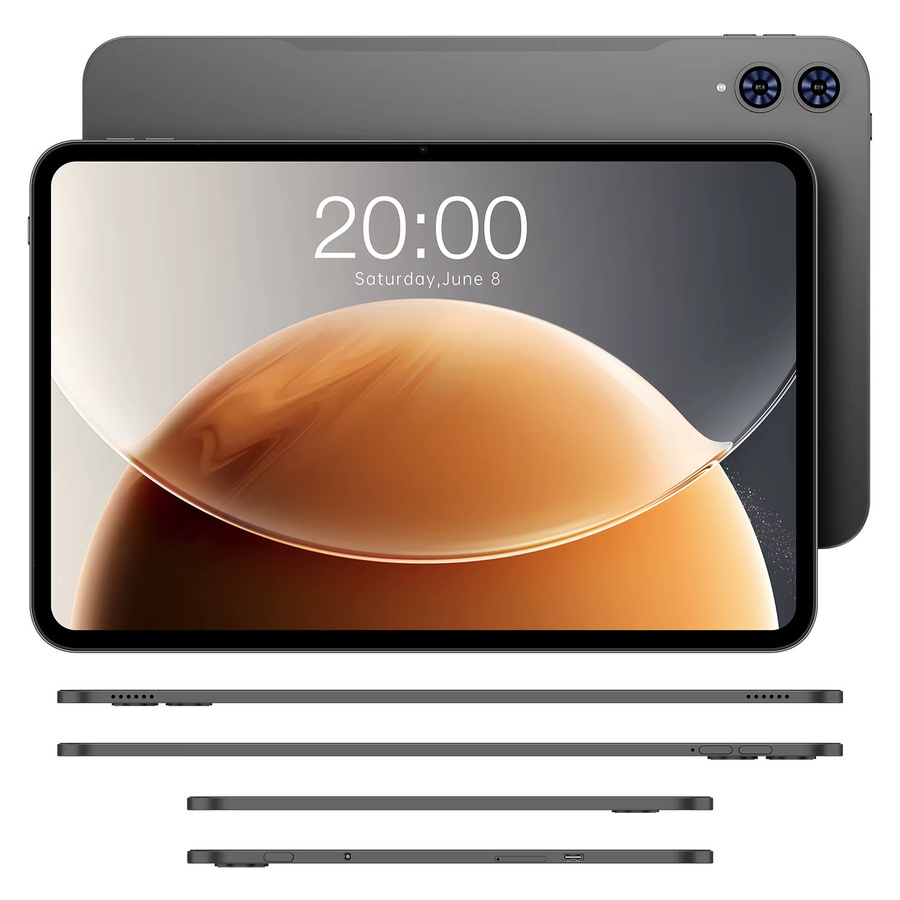 Teclast T65 Tablet TLA001 in Grau mit 13,4 Zoll Android 16 Display, 18GB RAM, 128GB ROM, 4G LTE, GPS und 8000mAh Akku - Bild 5