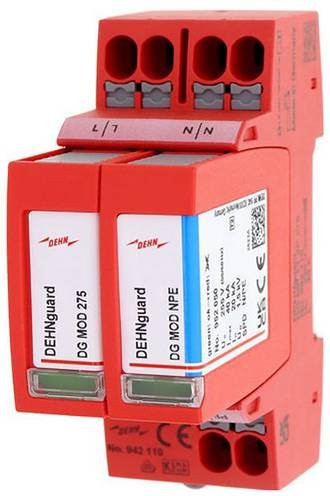 DEHN 942110 Überspannungsableiter in Rot - Bild 1