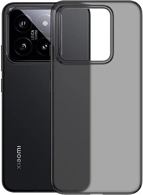 Ultra-dünne matte Hartschalen-Handyhülle für Xiaomi Mi 15, 14, 13 Pro und 13 in Transparent, 0,3 mm PP-Rückabdeckung - Bild 1