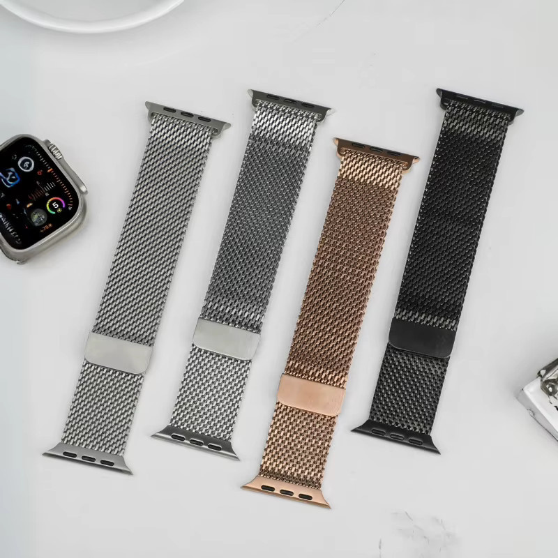 JBAILI Uhrenarmband Metall-Milanese-Loop, Unisex - Bild 2