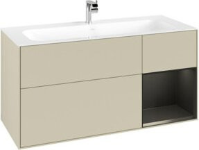 V&B Waschtischunterschrank Finion in Lackoptik, Breite: 119,6 cm, Tiefe: 49,8 cm, Höhe: 1,0 cm - Bild 1