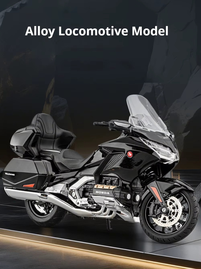 RMZ city Honda Gold Wing GL1800 Automodell-Spielzeug, Maßstab 1:12 - Bild 4