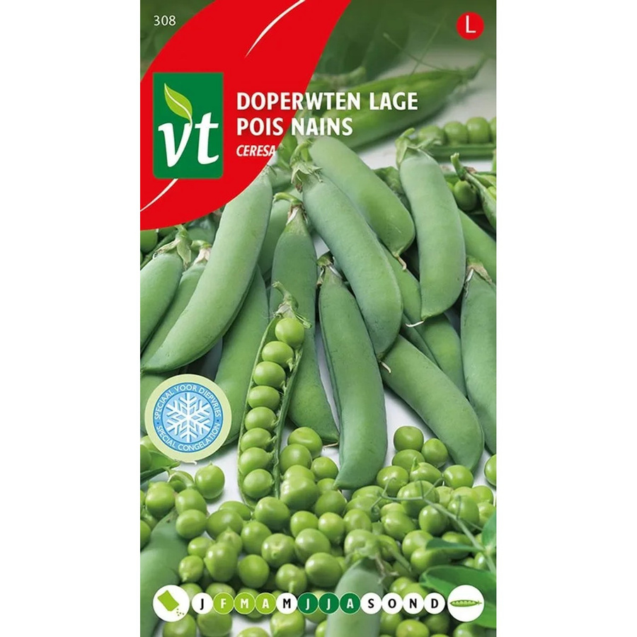 Arborix Erbse Ceresa Samen für Garten und Balkon, 25 g - Bild 2