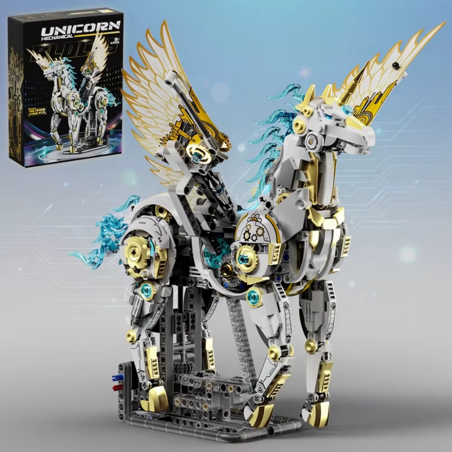 FUNXINEE Einhorn-Pegasus, Baukasten, mit Licht, ab 8 Jahren - Bild 4