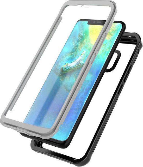 Wasserdichte und stoßfeste 360° Schutzhülle für Huawei P30 und Mate 20 Pro in Grau - Bild 1