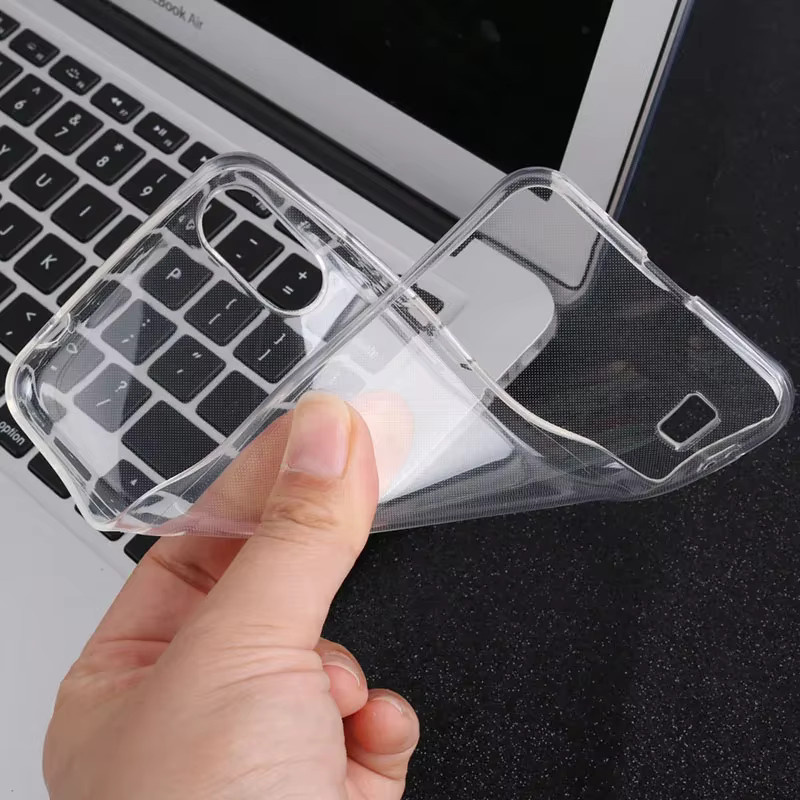 Transparente TPU Silikon Schutzhülle für ZTE Blade A5 2020, A7 und A7s - Bild 4
