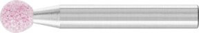 PFERD TOOLS STEEL EDGE Schleifstift Kugel Ø 8x8 mm Schaft-Ø 6 mm A46 für Stahl und Stahlguss in Pink - Bild 1