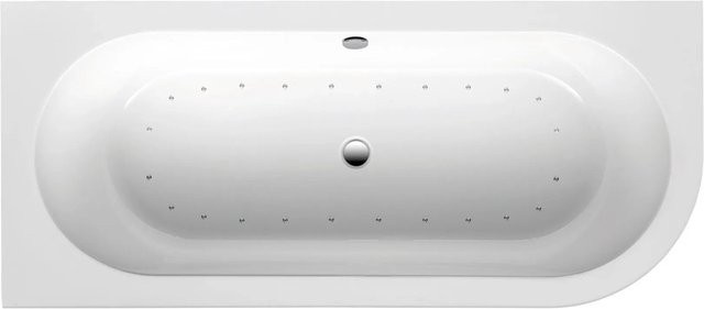 Ottofond Whirlpool Modena XS mit Komfort-Silentsystem in Weiß, B: 165 cm, T: 75 cm - Bild 1