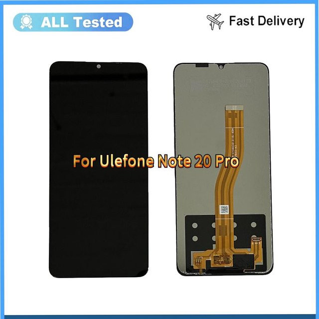 SRYT LCD-Bildschirm und Digitizer Vollbaugruppe für Ulefone Note 20 Pro in Grau - Bild 1