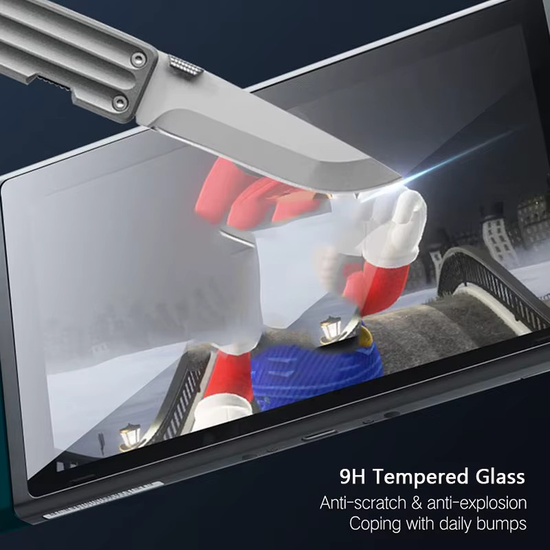 Nintendo Switch 2 HD-Schutzfolie aus gehärtetem Glas, transparent - Bild 5