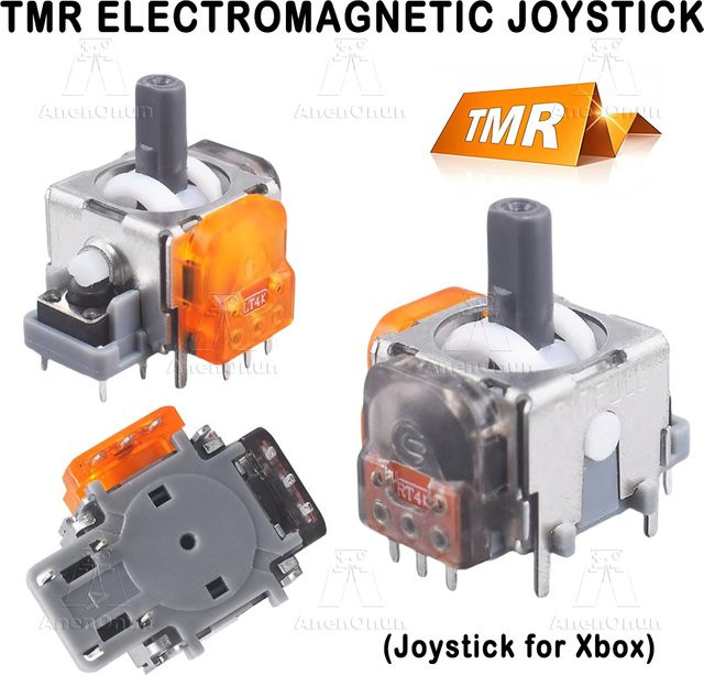 AnenOnun Elektromagnetischer Joystick für Xbox, Hochpräziser Gaming Control Stick mit 3D Analog Sensor Modul Upgrade und No Drift Technologie, Multicolour - Bild 1