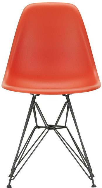 Vitra DSR Eames Plastic Side Chair aus Polypropylen in Rot matt - Bild 1