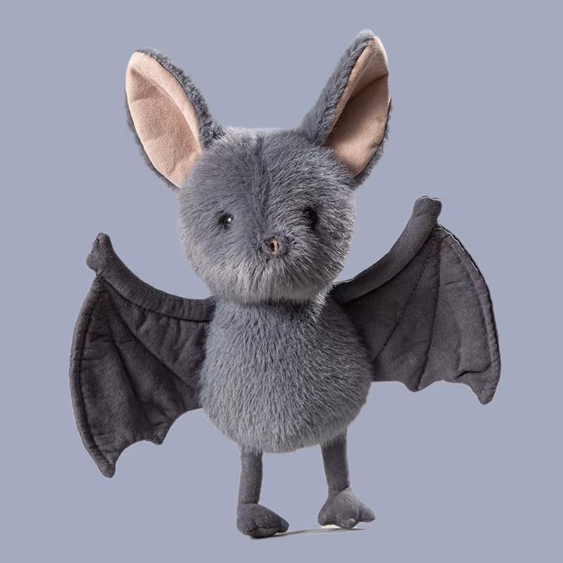 YUZHINUO Halloween-Fledermaus-Schwein-Puppe, Plüschtier, Bunt / Mehrfarbig, Grau - Bild 5