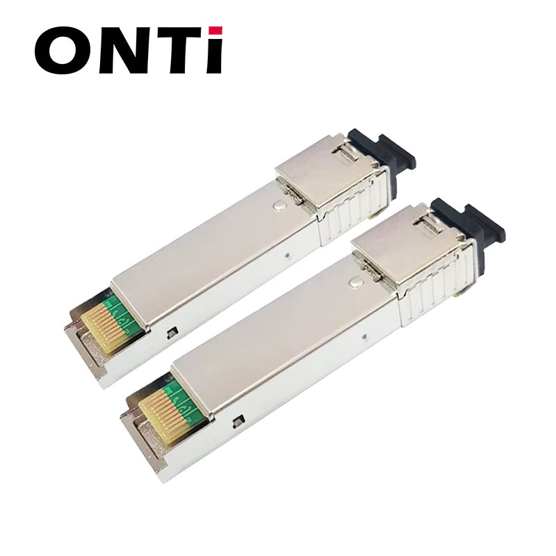 ONTi 10G BIDI SM SC WDM SFP+ Glasfasermodul 1270/1330nm Single Mode 10-60km in Silber - Bild 2