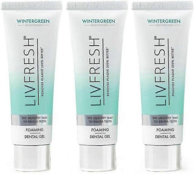 Livfresh Zahnpasta Gel, 3 Stück - Bild 1