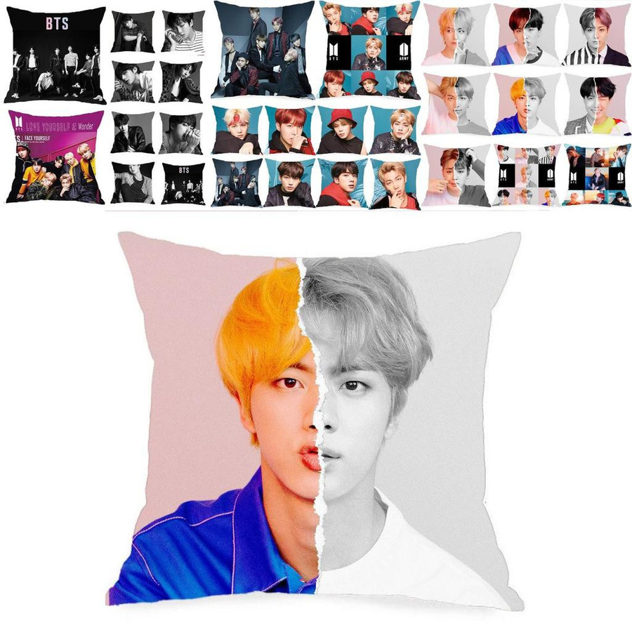 Bangtan Boys BTS Face Yourself Kissenbezug Pink Pfirsichhaut-Material - Bild 4