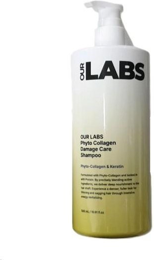 Our Labs Repair & Stärkung Shampoo, 500 ml, für strapaziertes Haar - Bild 1