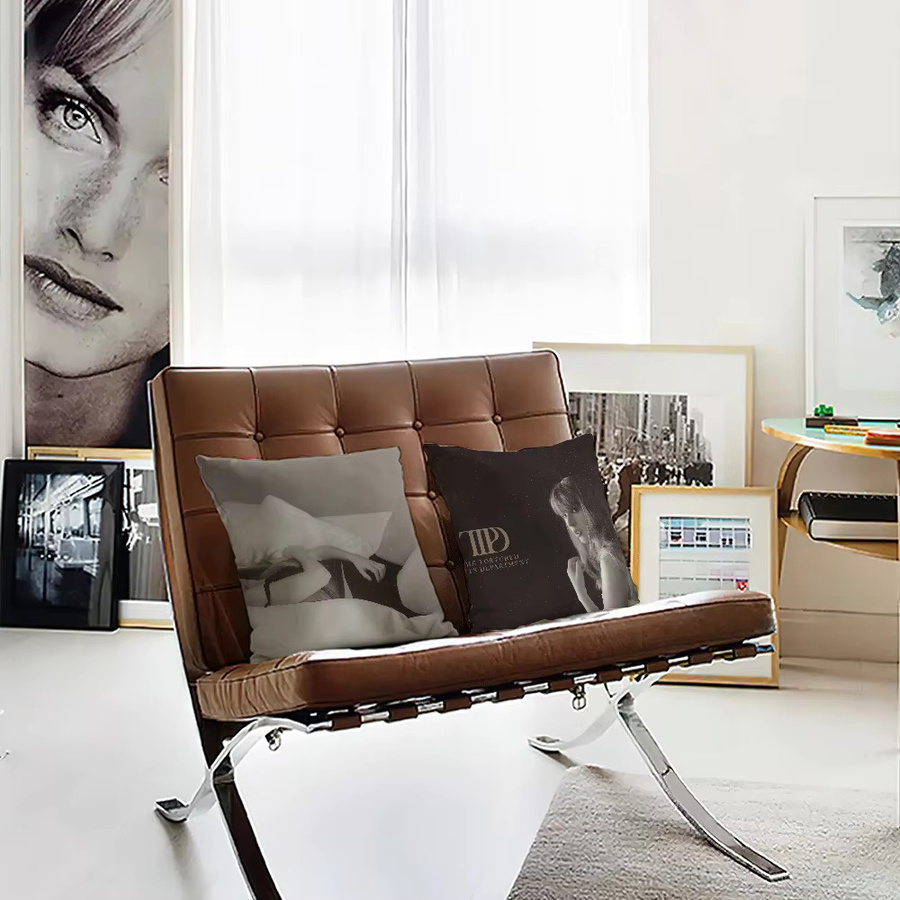 T-Taylor Kissenbezug für Sofa und Wohnzimmer in Schwarz (nur Bezug) - Bild 5