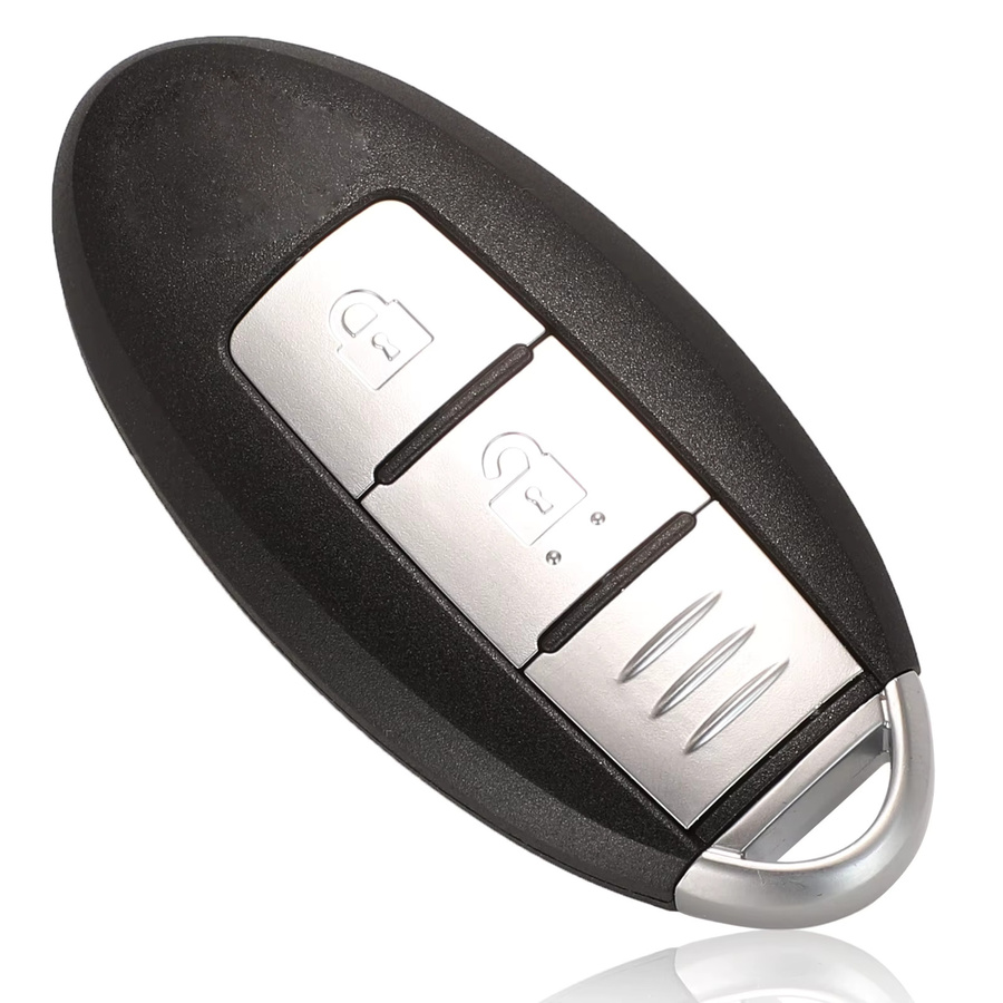 Jingyuqin Smart Car Key Case Shell für Nissan und Infiniti in Schwarz - Bild 2