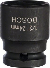 Bosch Steckschlüsseleinsatz SW 24 mm in Schwarz aus Stahl - Bild 1