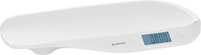 Kikkaboo Babywaage Lyra mit LCD-Display, Maßband und Tarafunktion, weiß, bis 20 kg - Bild 1