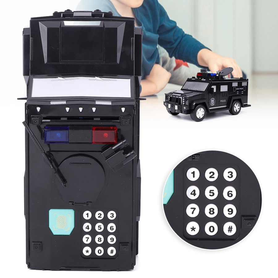 Neoglint Geldtransporter Spardose Elektronisch Automatisch Schwarz - Bild 5