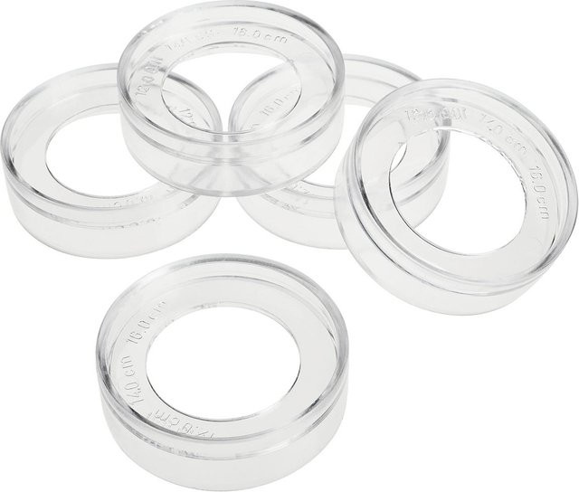 VBS Sockel für Acrylformen, 5 Stück, transparent - Bild 1