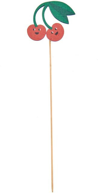 Rico Design Holz-Stecker Kirsche Höhe: 25 cm - Bild 1