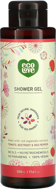 Eco Love Duschgel Aloe Vera, 500 ml, Unisex - Bild 1