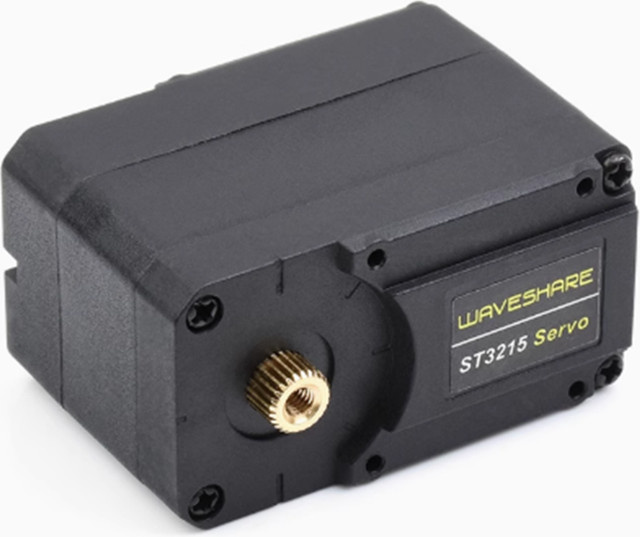Waveshare ST3215-HS ST3215 Serieller Bus-Servomotor in Schwarz, Hochpräziser Programmierbarer 360 Grad Servo mit Magnetischem Encoder und AI-Unterstützung - Bild 1
