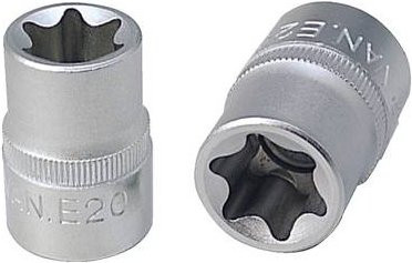 KS Tools 9114334 Stecknuss aus Chrom-Vanadium in Silber - Bild 1