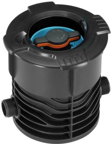 Gardena Sprinklersystem Regulier- und Absperrdose 19mm Schwarz B/T/H: 14,6 x 15,3 x 15,6 cm - Bild 1