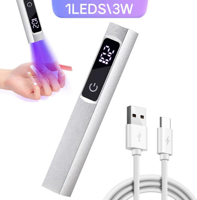 DianaBeauty UV-LED Nagellampe für Gel Politur, Grey, Unisex - Bild 1