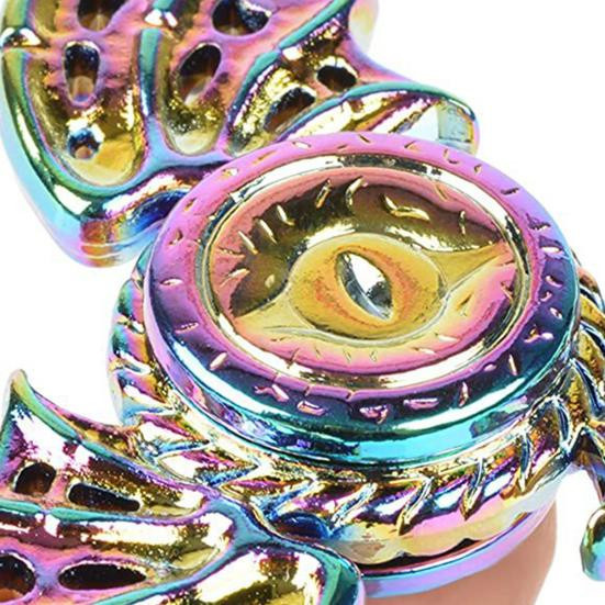 EDC Toy Dreiblättriges buntes Gyro-Kreisel-Spielzeug - Bild 3