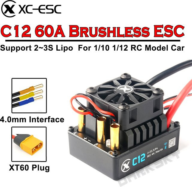 DARK SKY XC-ESC C12 60A Bürstenloser ESC, Zubehör - Bild 1