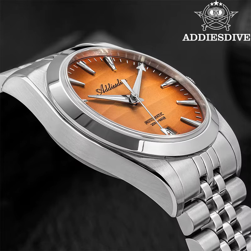 ADDIESDIVE Armbanduhr Automatik, Edelstahl, 39 mm, Herren - Bild 4